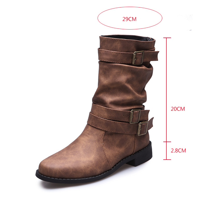 Title 28, Botas Femininas Martin Vintage Europeias e Amer...