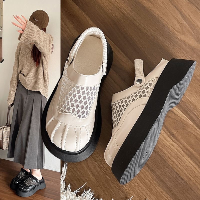 Open-Toe Flat Sandals, picture 4 of 6