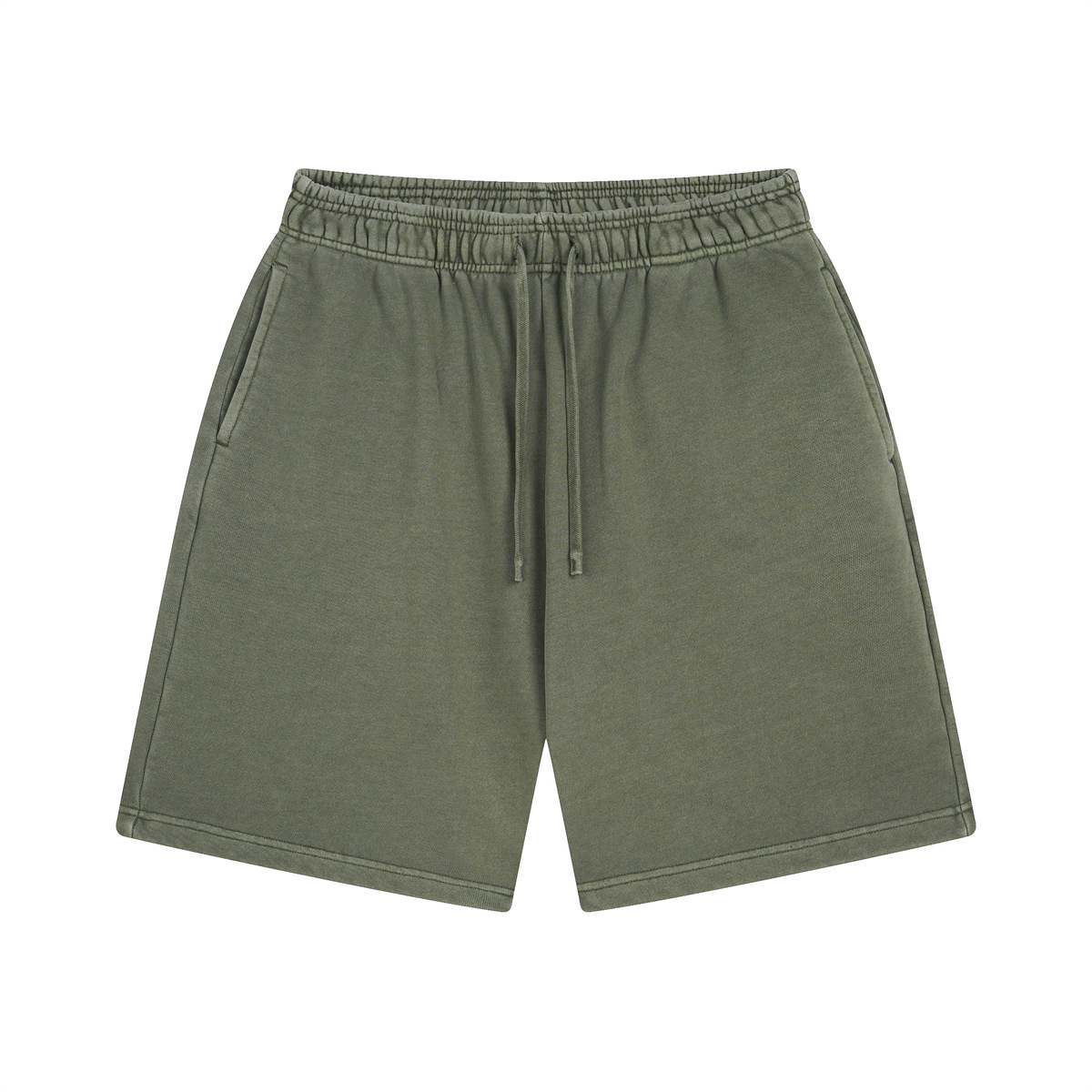 Shorts Washed Gray Green