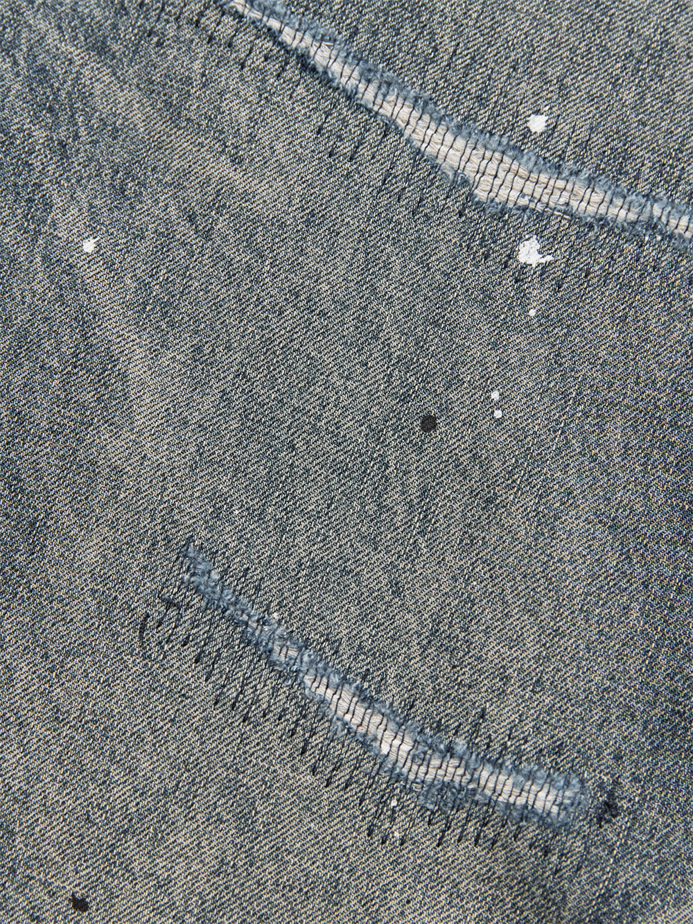 Splash Ink Splash Wide Leg Long Jeans Men