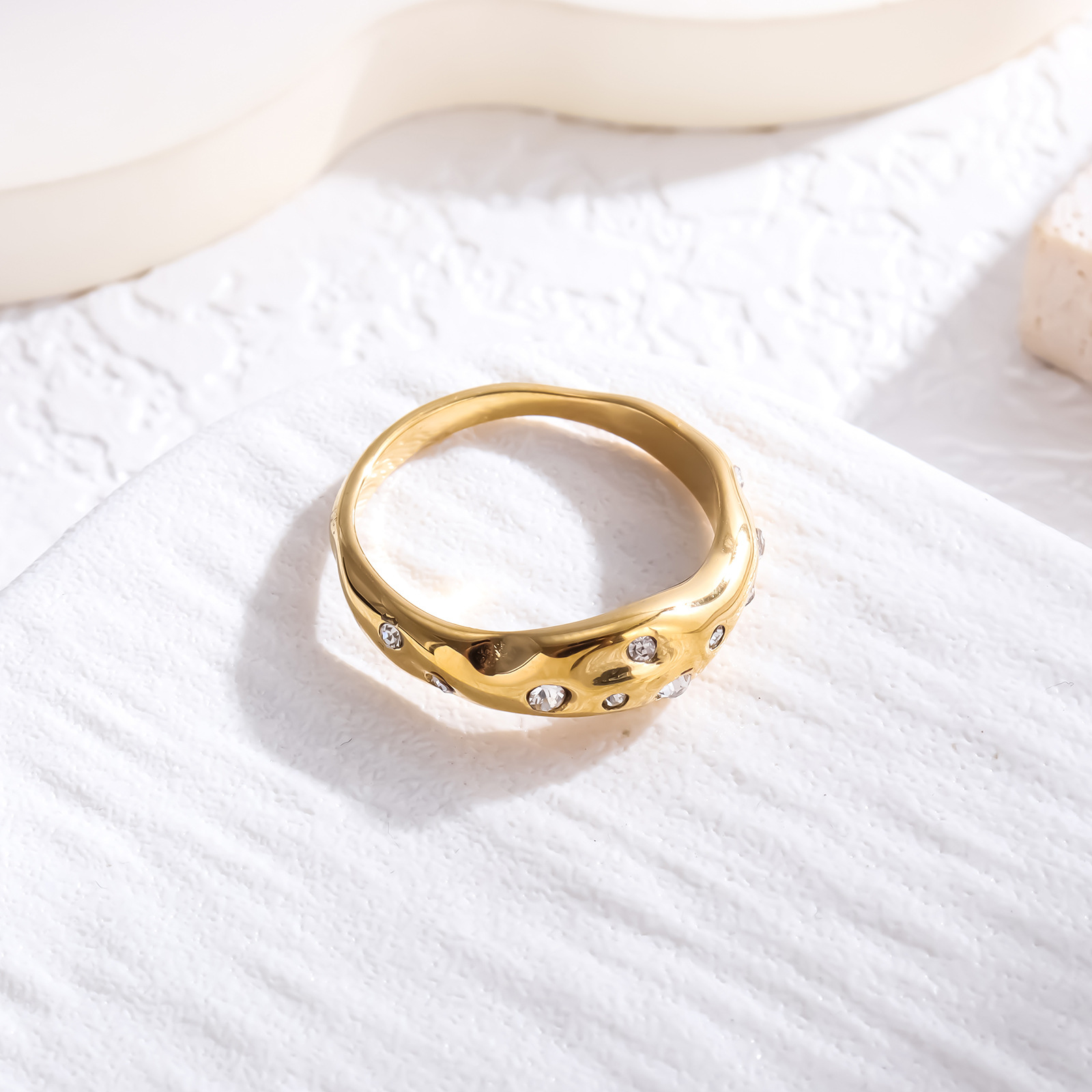 Fashion Trendy Style Zircon Ring For Women