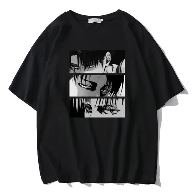 Summer European And American Women's Clothing Casual Round Neck Short Sleeves T shirt Black - Shop at LoveMi