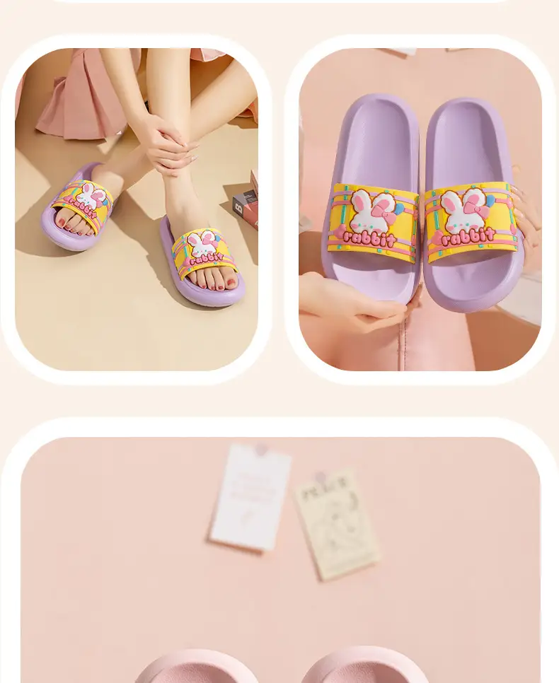 Platform Slippers Women's Outdoor Wear Shit Feeling Bath Non-slip Slippers