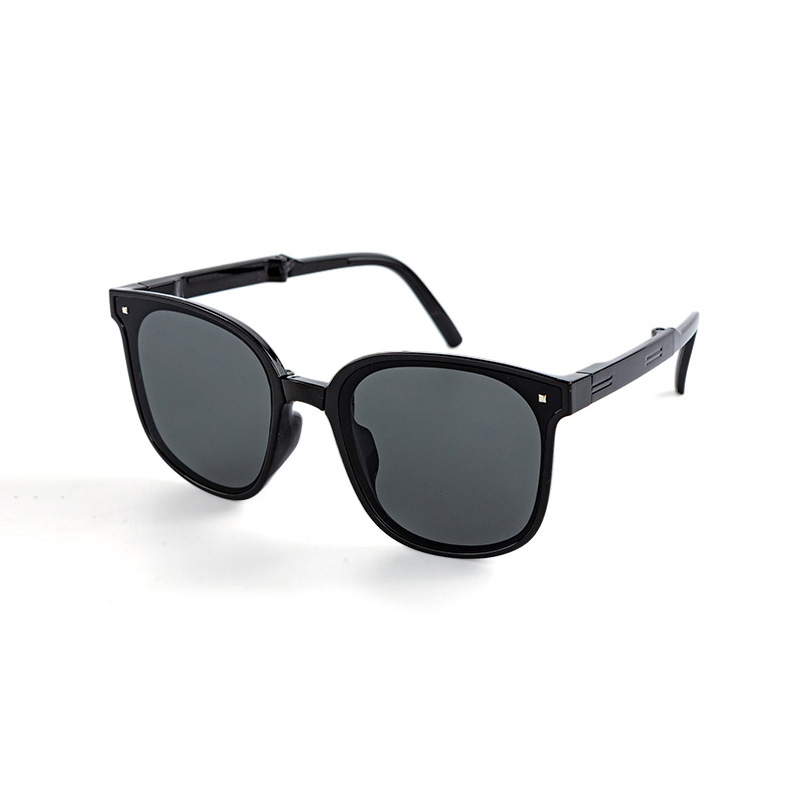 Fashionable Retro Sun Protection Folding Sunglasses - Image 4