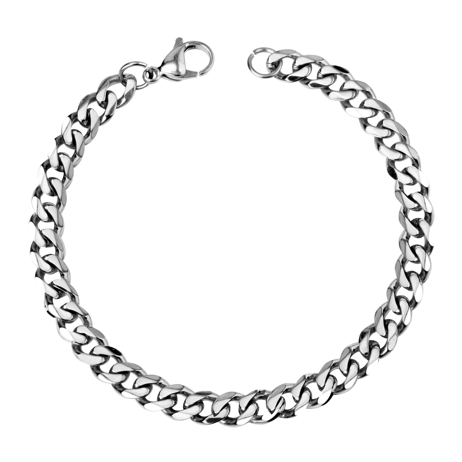 Fashion Hip Hop Stainless Steel Cuban Link Chain Men’s Necklace Bling Jewelry - Picture 10 of 10