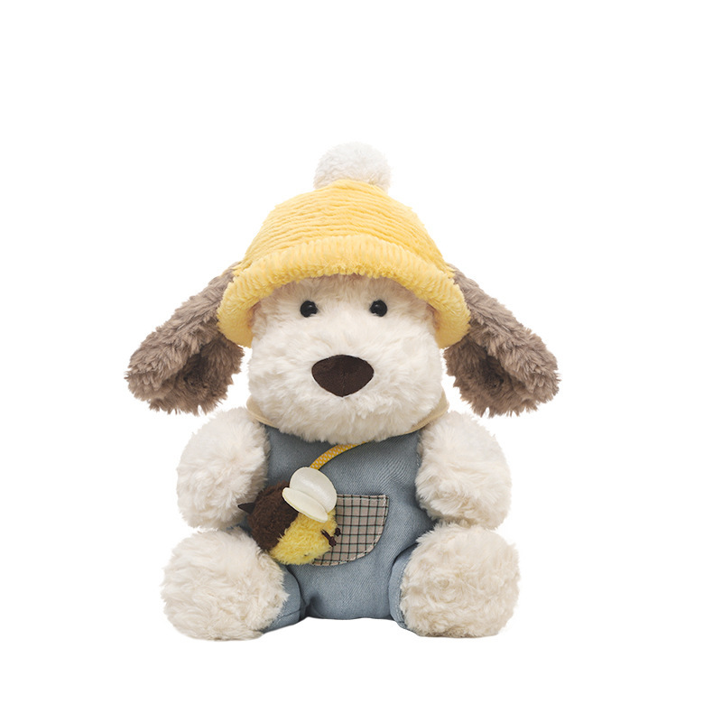Cute Sitting Rupi Dog Plush Toy A Cuddly Stuffed Animal Perfect For Hugging While You Sleep