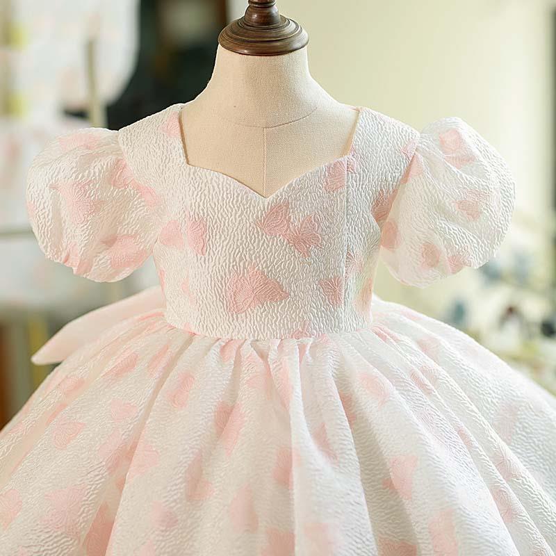 New Style Pink Girls' Summer Princess Dress