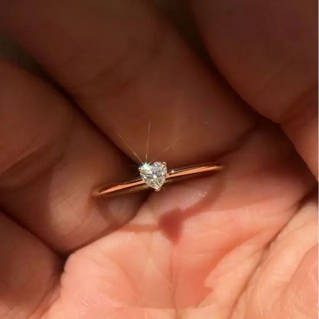 Princess style Diamond studded Fashion Ring Yellow Gold - Shop at LoveMi