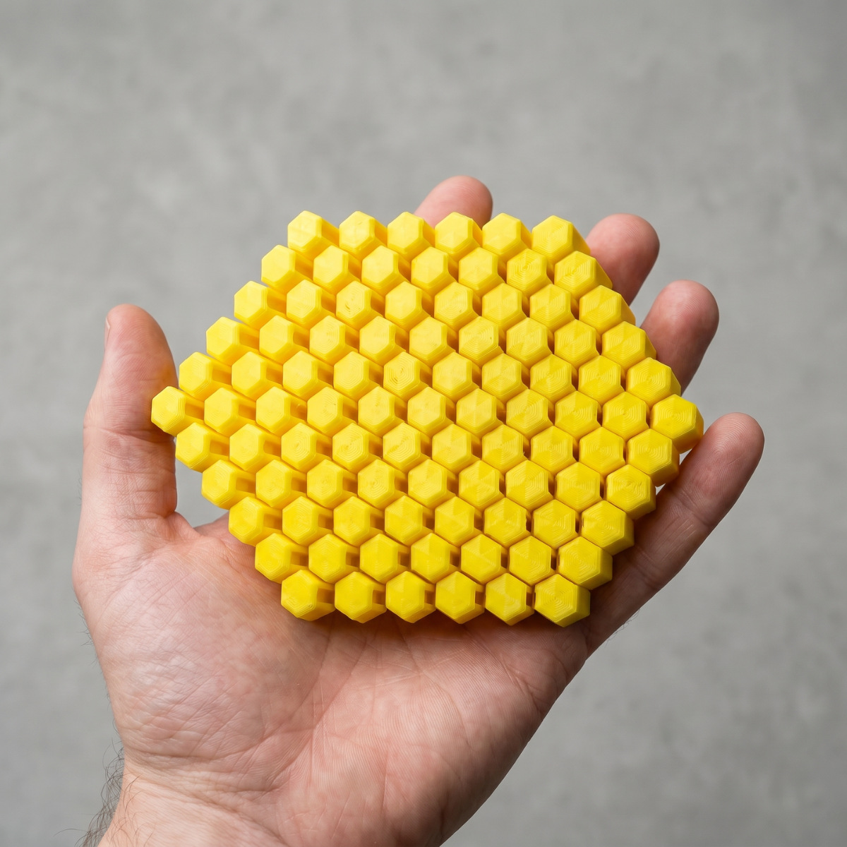New 3D-printed Honeycomb Metamorphic Board Stress-relief Toy