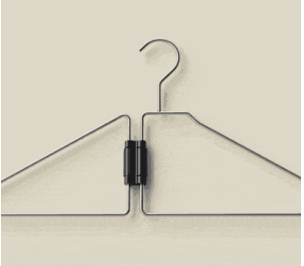Foldable Hanger Plastic Storage