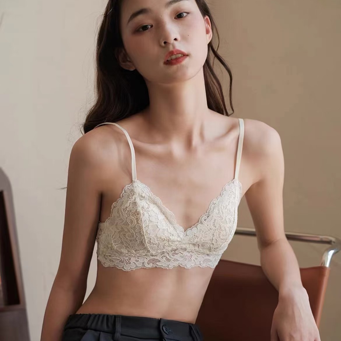 Sexy Wireless Thin-strap Bra Underwear