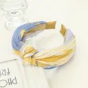 Blue Knotted Hair Hoop