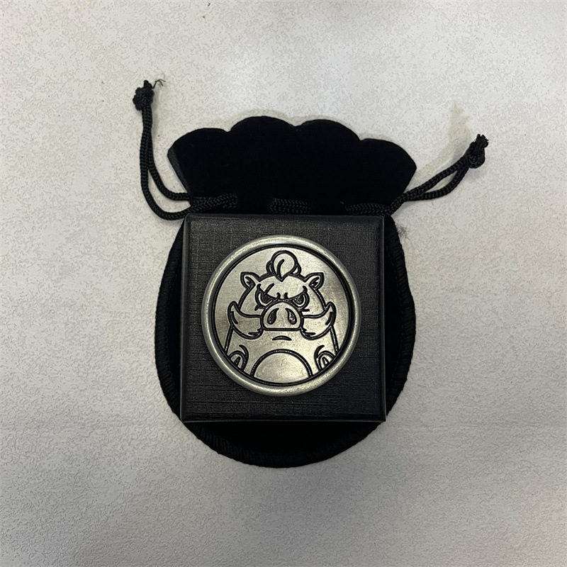 Metal Clacking Coin Stress Relief Toy EDC Fidget Popper For Anxiety Relief - Blind Box Gift For Teens And Adults Satisfying Click Sound Sensory Tool