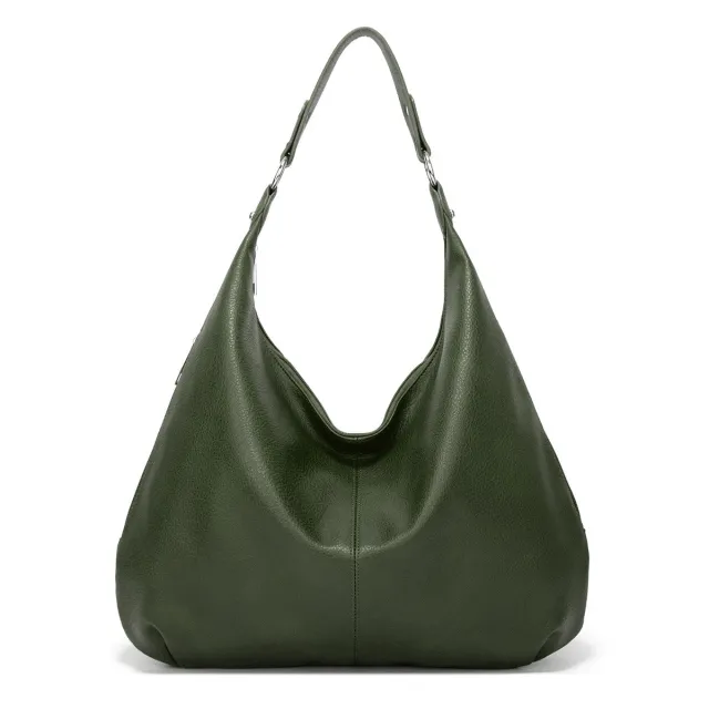 Large Capacity Handbag Commuter Tote Shoulder Bag Green - Shop at LoveMi