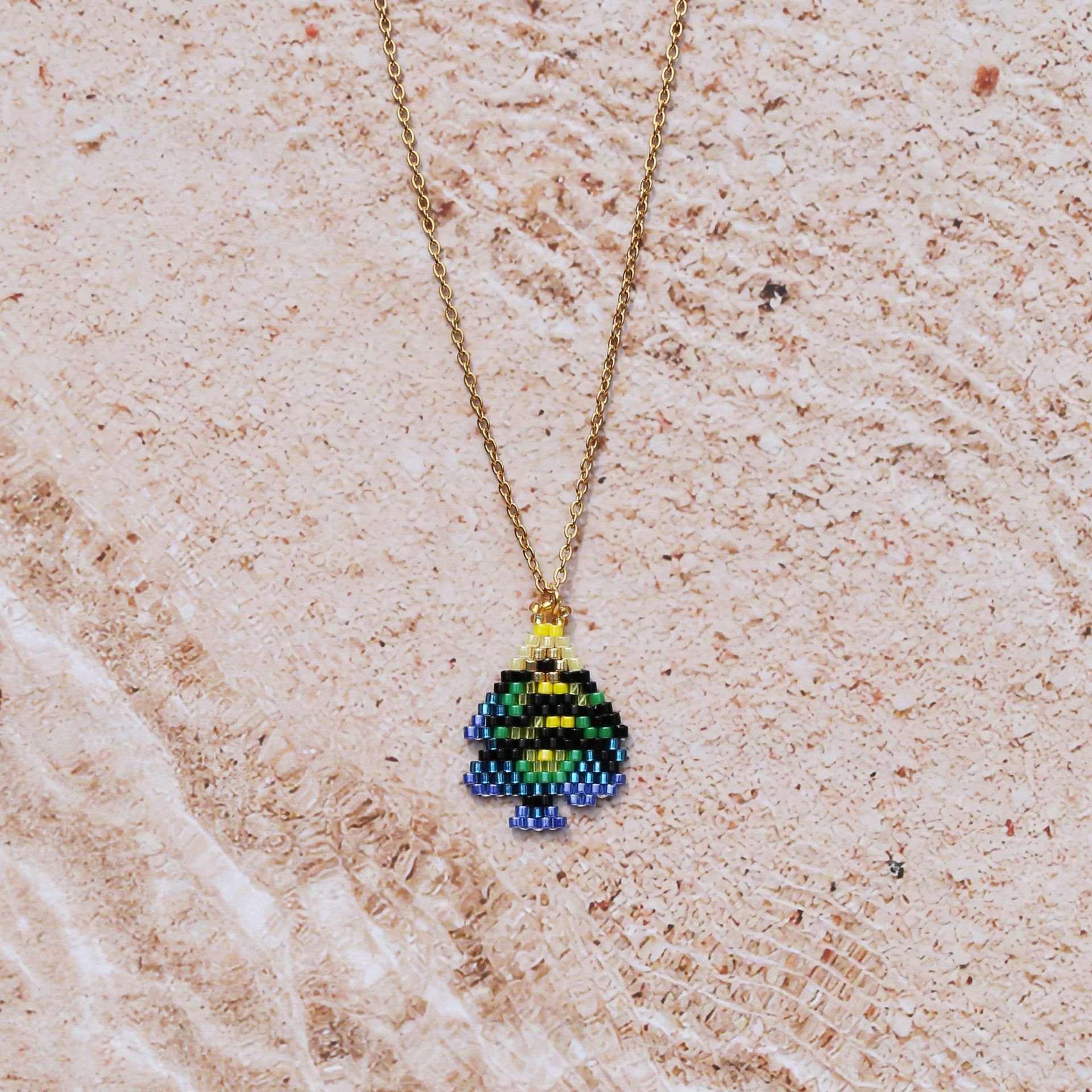 Handwoven Beaded Necklace For Women — foto 2