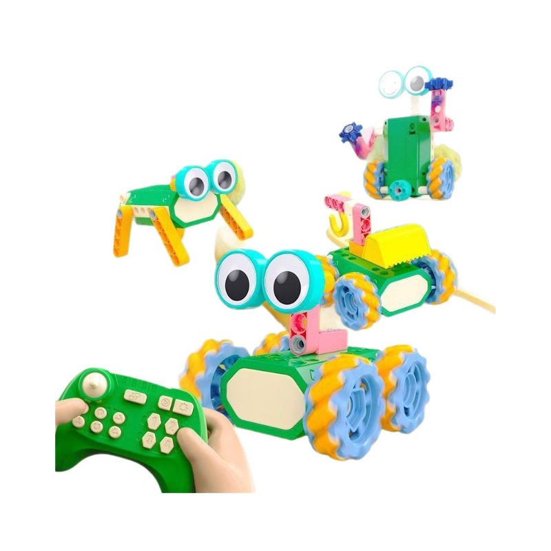 Programming Building Blocks, Electric Educational Large-Brick Assembly Puzzle Toy For Kids