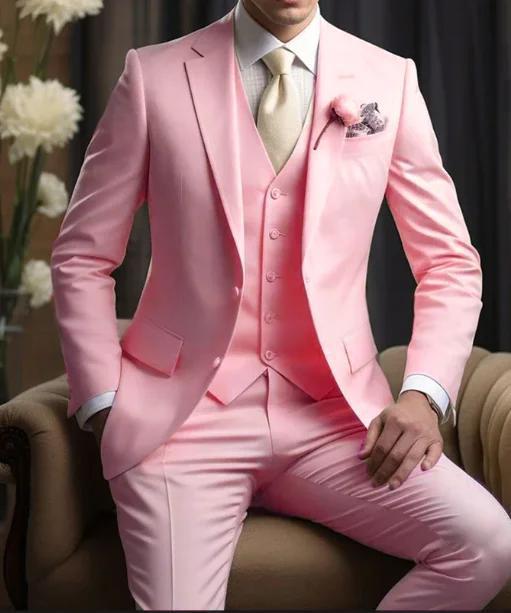 Elegant Business Banquet Suit Set For Men 6
