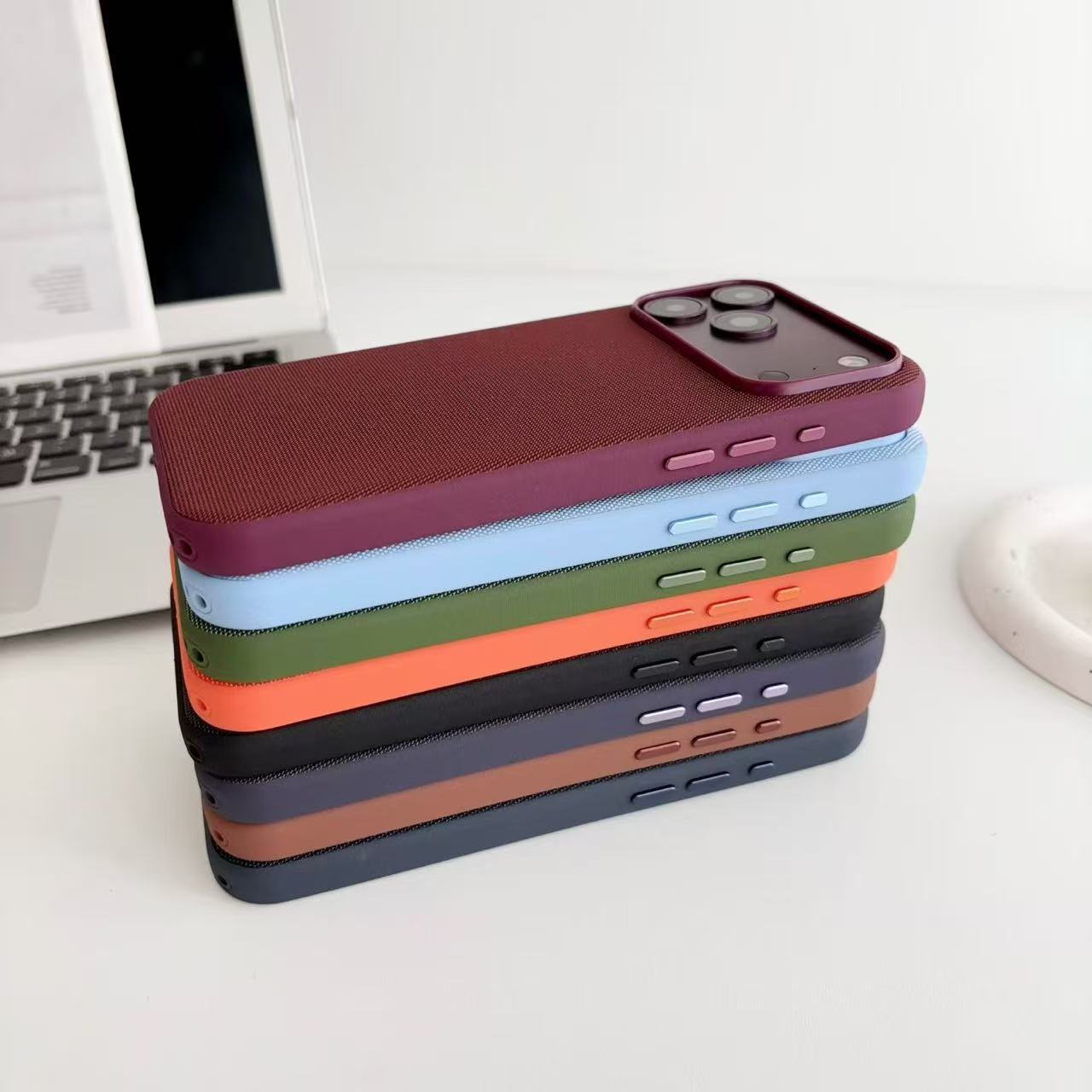 Carcasă de telefon pop-up magnetică din material textil tehnic