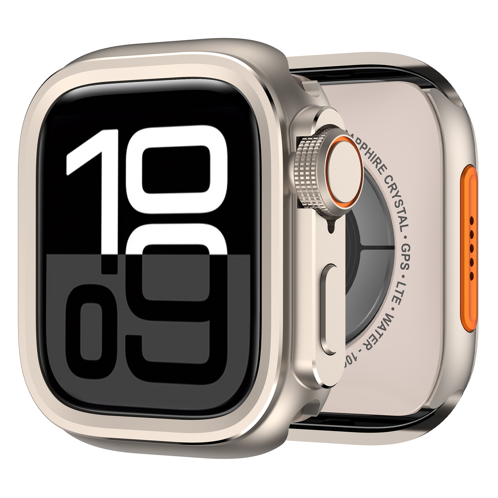 46mm Protective Case Watch S10 Metal Watch Case