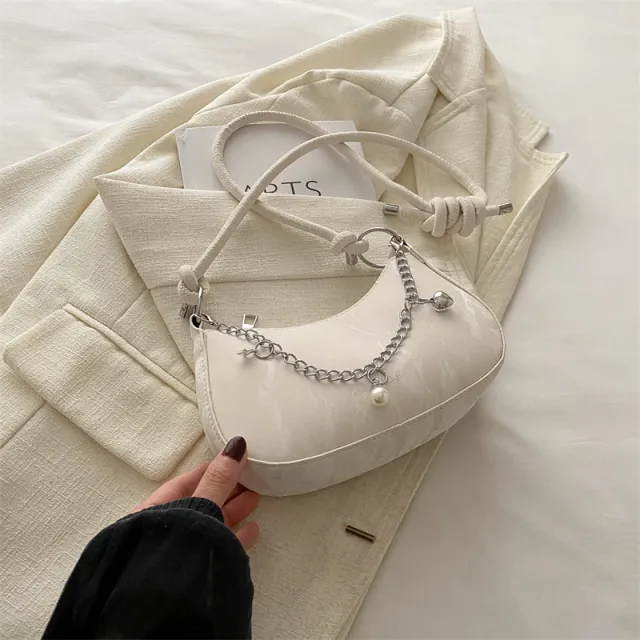 New Fashion All match Messenger Bag Summer Shoulder Underarm White - Shop at LoveMi