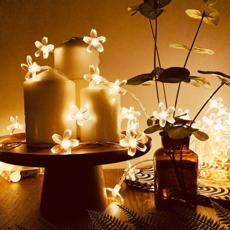 Sakura Small Colored Lights Flashing Light String