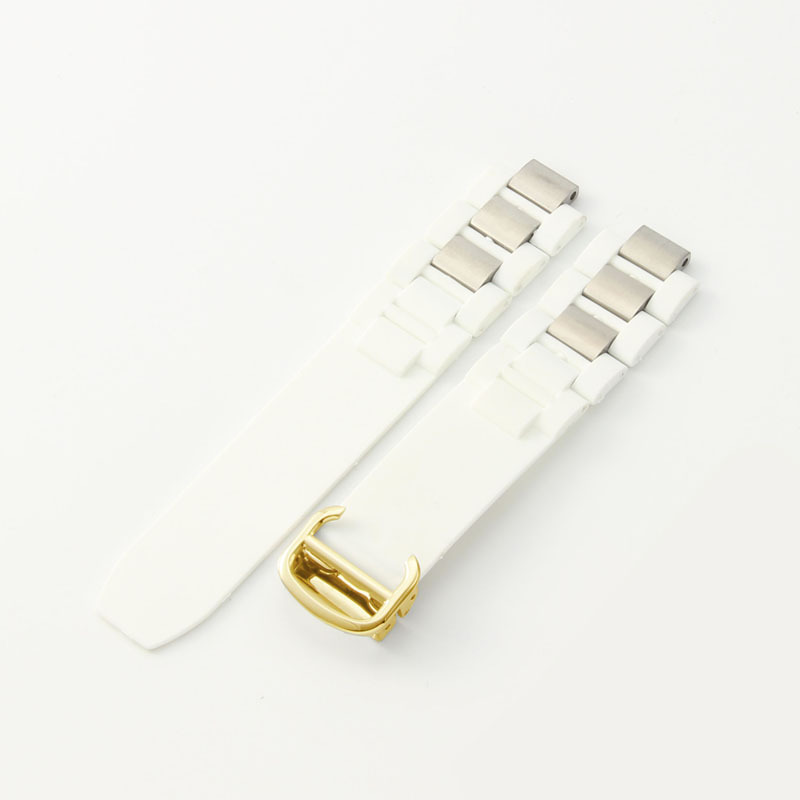 White Yellow Gold Buckle Z4