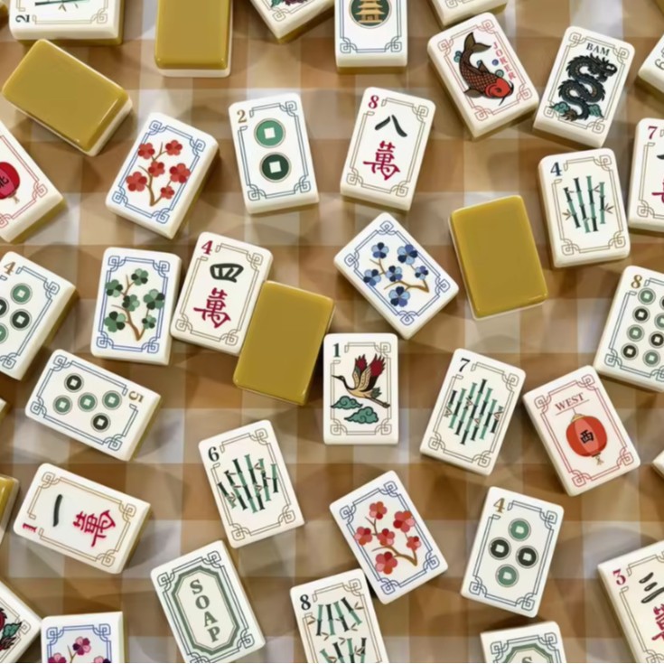 Mahjong American Turmeric Crane Mahjong USA