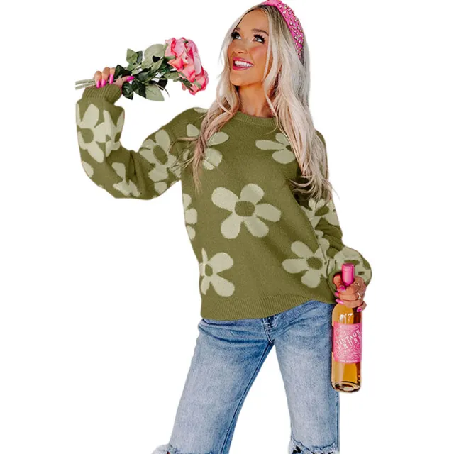 Women's Fashionable Loose All match Knitwear Lc2722987 P709 - Shop at LoveMi