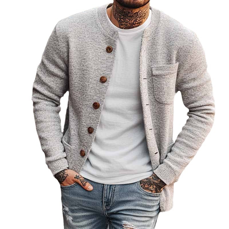 Knitted Cardigan Jacket
