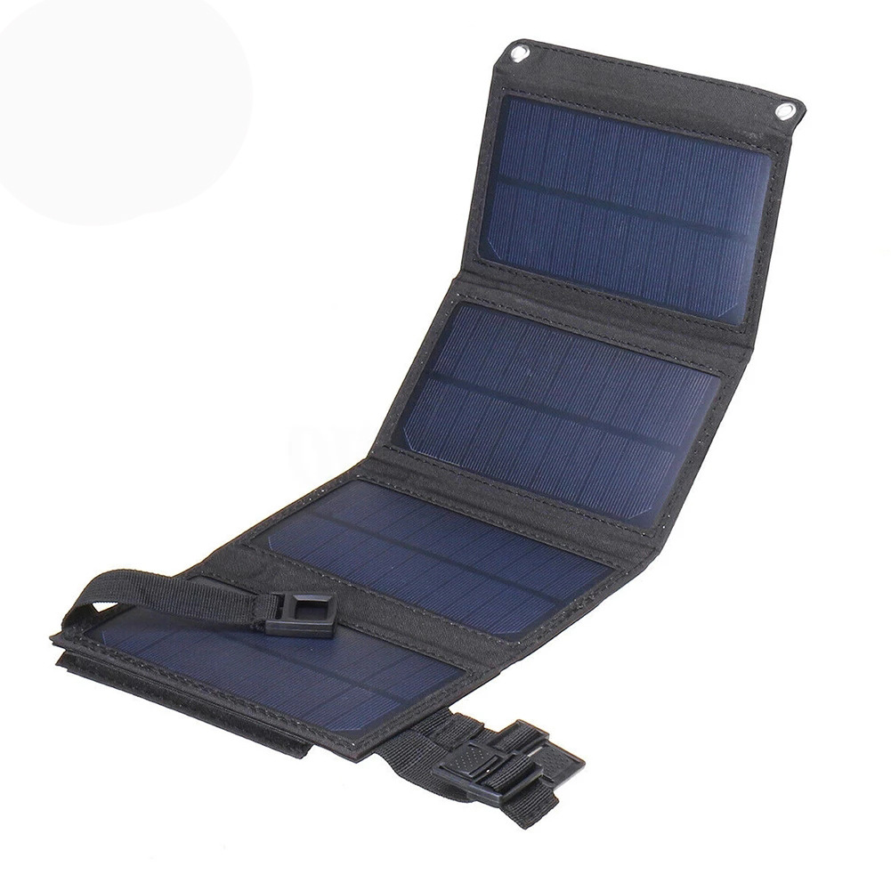 Title 6, 20W Portable Solar Panel Outdoor Power Supply