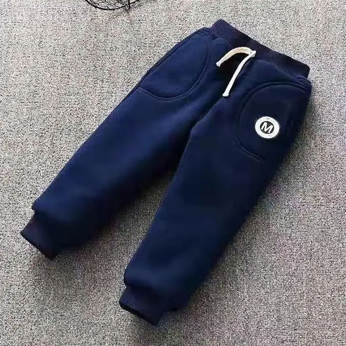 Baby Cotton Pants Ankle Banded 0-6 Years Old Padded