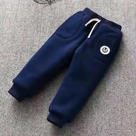 Baby Cotton Pants Ankle Banded 0-6 Years Old Padded
