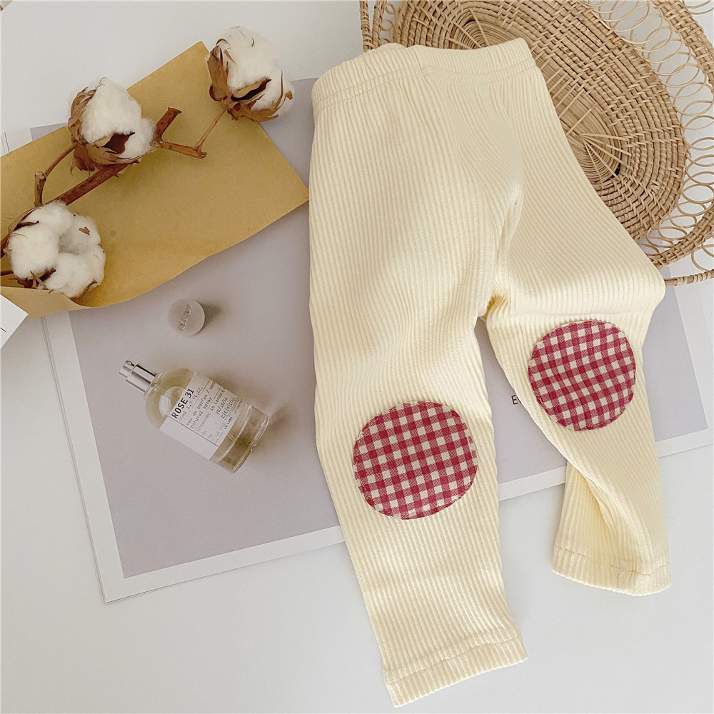 Title 7, Baby meisjes patch leggings, zacht en comfortab...