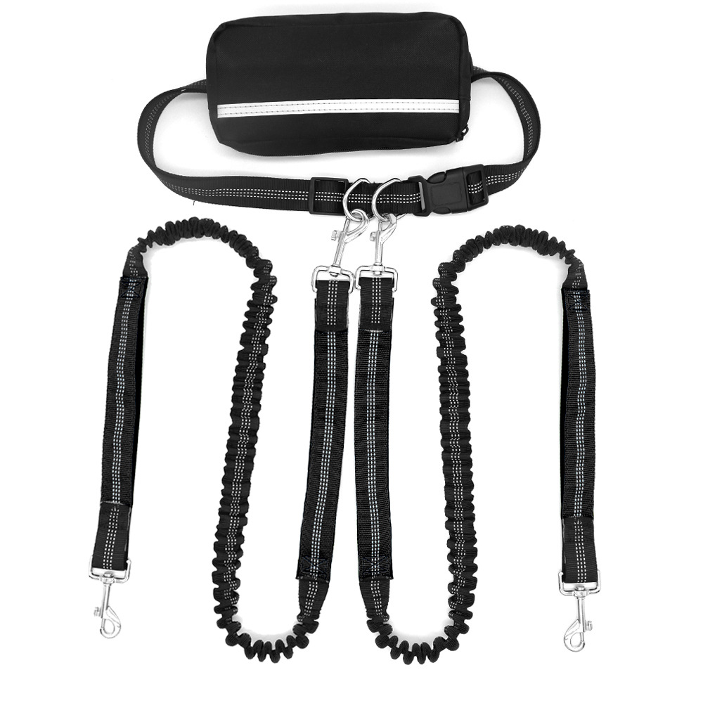Doubl-headed LeashOne Leash For Two DogsRunning And Walking Dog Leash With Burstresistance 8