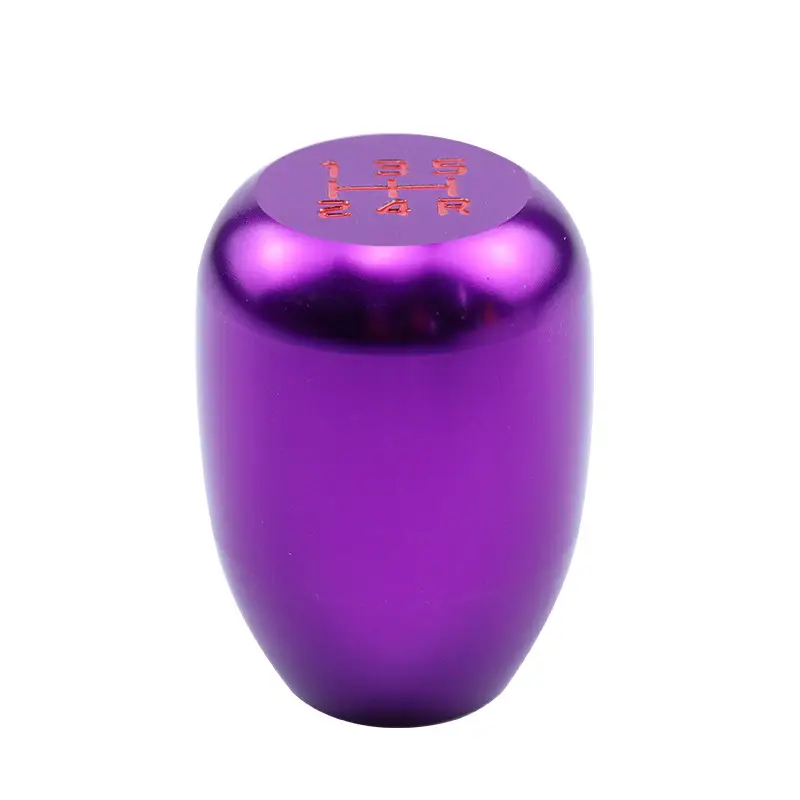 Universal Manual Transmission Gear Shift Knob for Car — Purple
