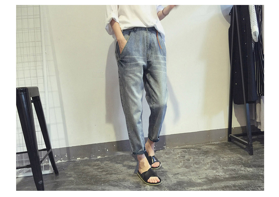 Title 2, Nuovi Jeans Coreani da Donna, Slim Stretch, Ves...