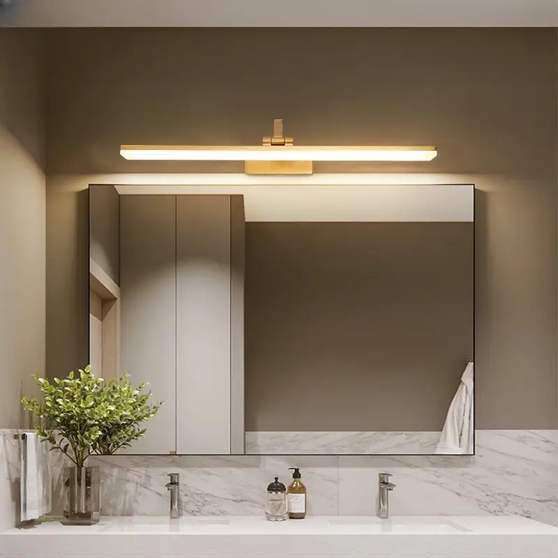 New Chinese-style Wall-mounted Vanity Light Specifically For All-copper Mirror Cabinets