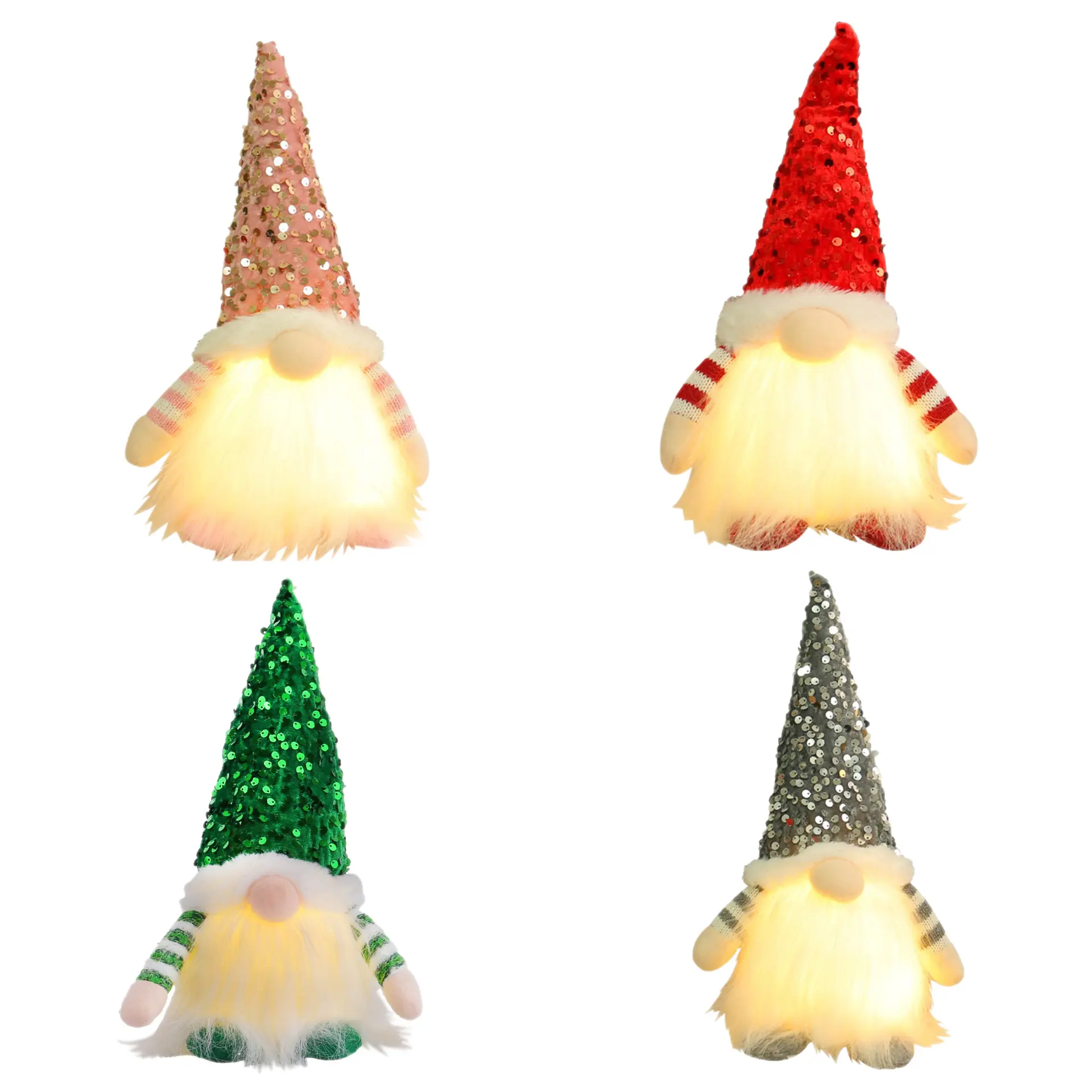 Christmas Decorations With Lights Princess Doll Gift