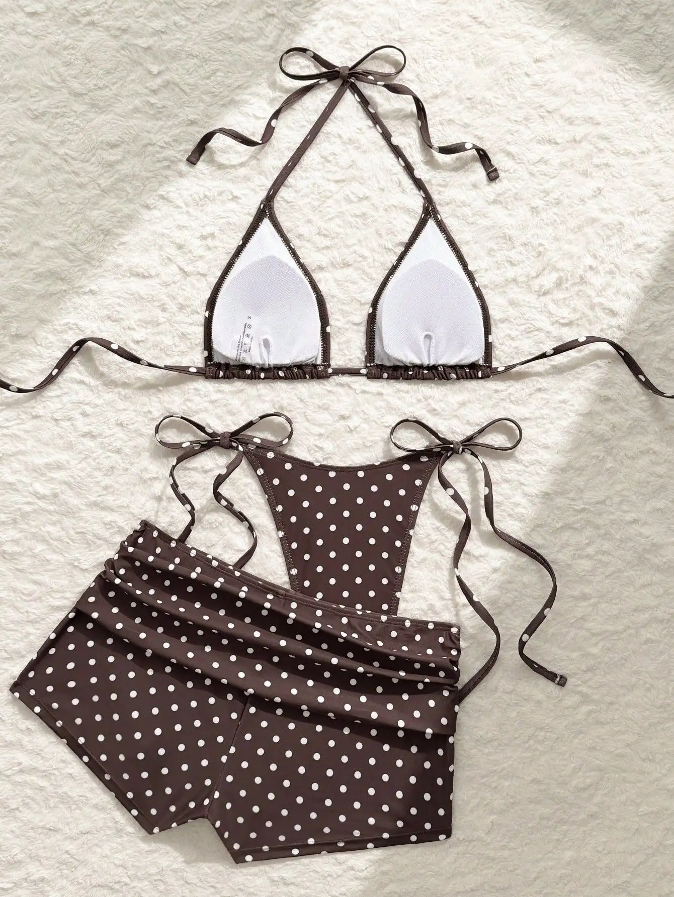 New Womens Two-Piece Swimsuit Three-Piece Set