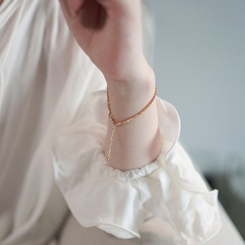 Women's Light Luxury Minority Design Sparkling Bracelet