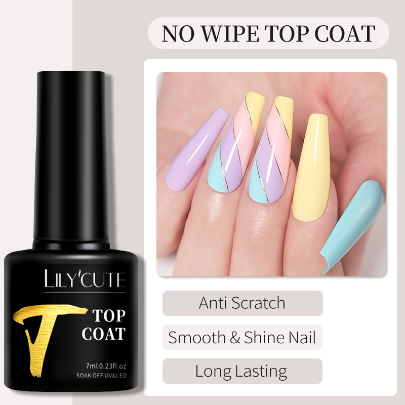 Topcoat Nail Polish Function Adhesive 3