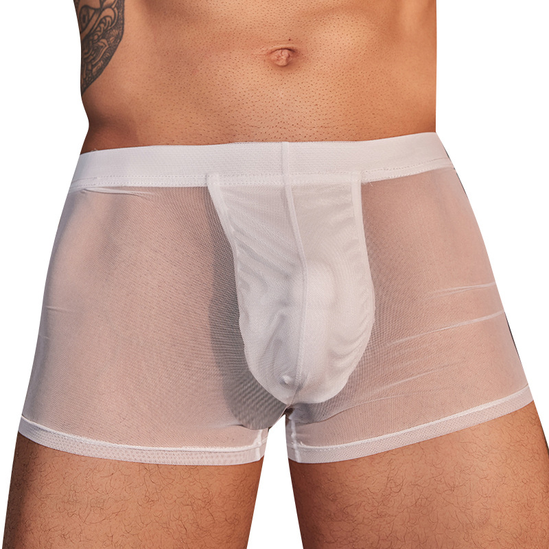Fashion Men's Breathable Ultra-thin Boxer Briefs