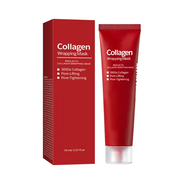Red Lactic Acid Collagen Mask Brightening And Moisturizing 70Ml - Shop at LoveMi