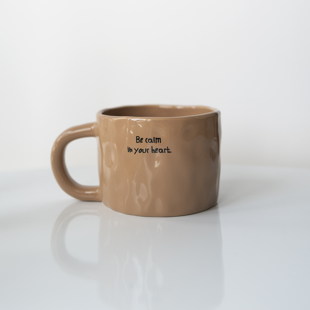 Ceramic Hand Pinch Irregular Breakfast Cup