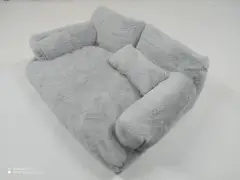 Super Soft Pet Sofa Autumn And Winter Mattress - Dark Grey - View 1