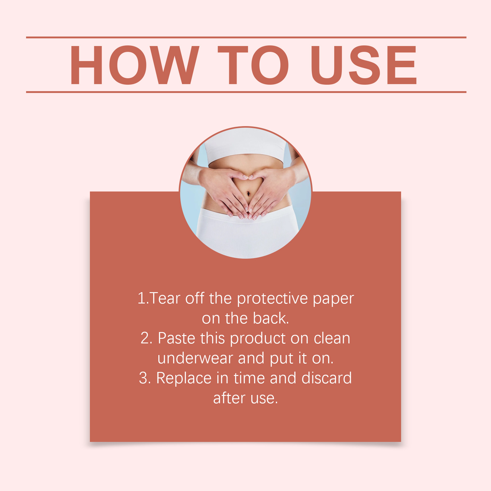 Women's Health Nursing Adhesive Bandage Mild Ingredients Care