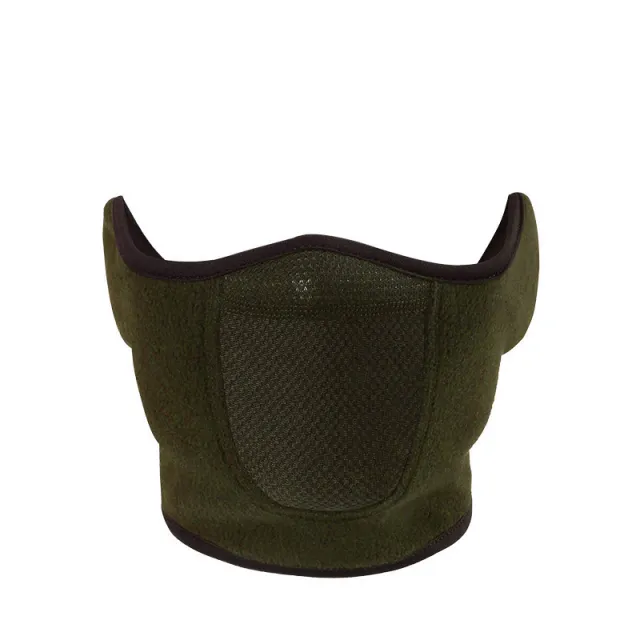 Outdoor Mask Cycling Anti freezing Winter Half Pack Mesh Type Green - Shop at LoveMi