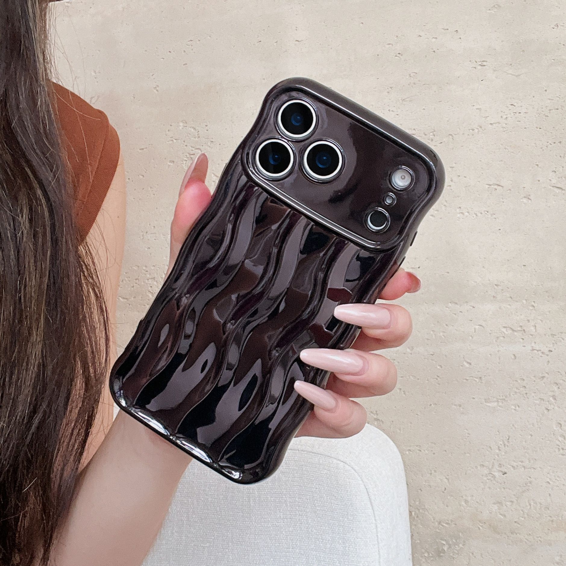 Solid Color Electroplating Advanced Sense Stripes Suitable For Phone Case - Image 10