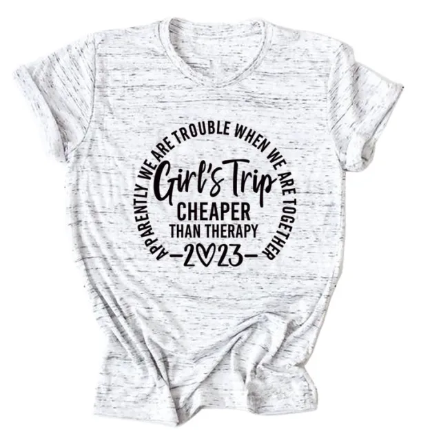 Letter Crew Neck Short Sleeve Loose Women's T shirt Graphite Gray Black Font - Shop at LoveMi