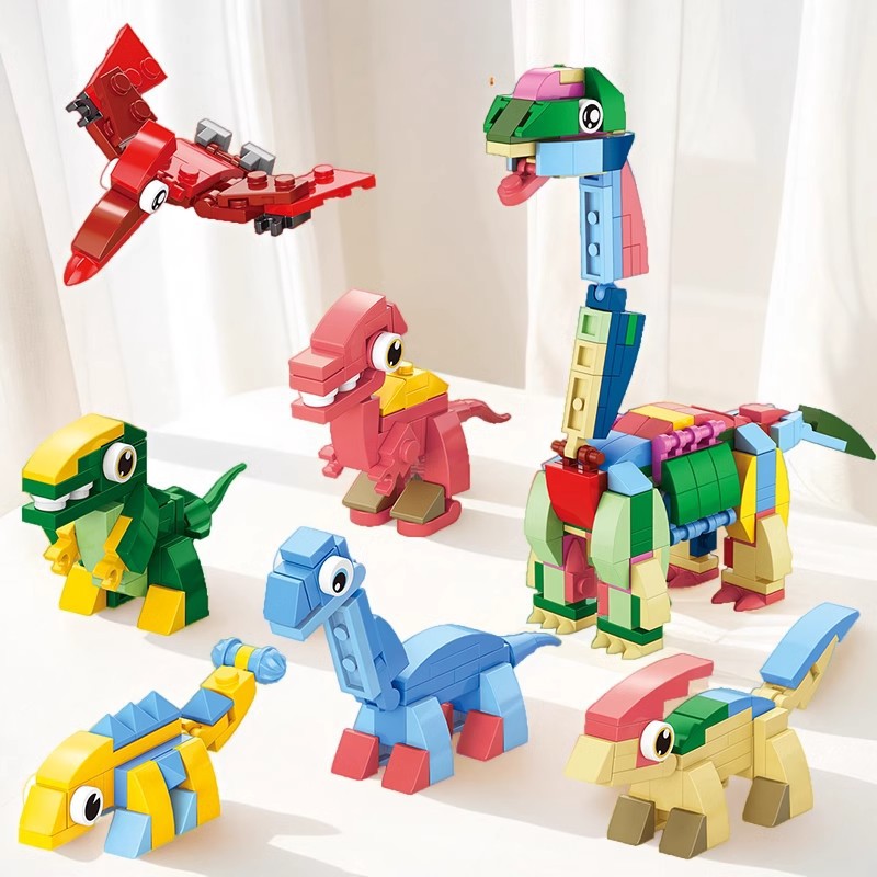 Jurassic Childrens Day Dinosaur World Series Educational Building Block Toy